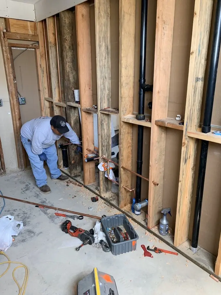 Commercial rough-in plumbing for Gas Line Repair in Shrub Oak
